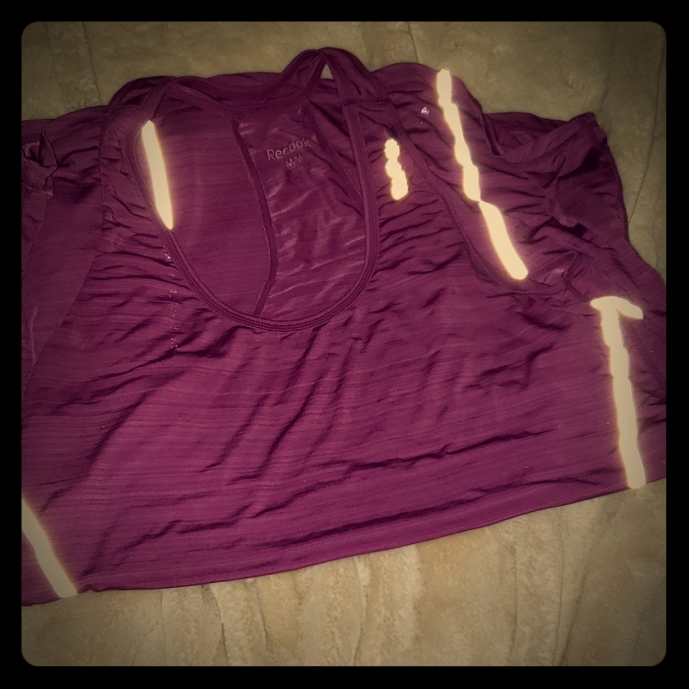 Reebok reflective details Tank top